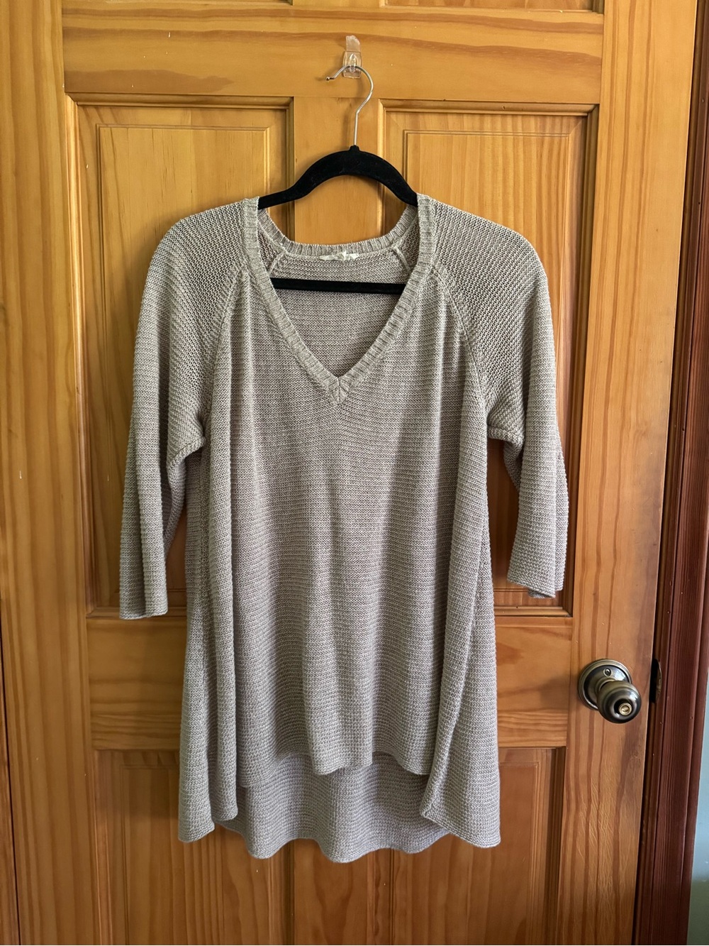 Linen lightweight knit tunic by Eileen fisher size large